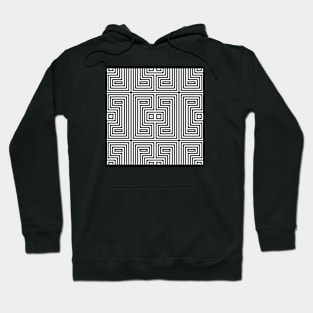 Geometric Opart Hoodie